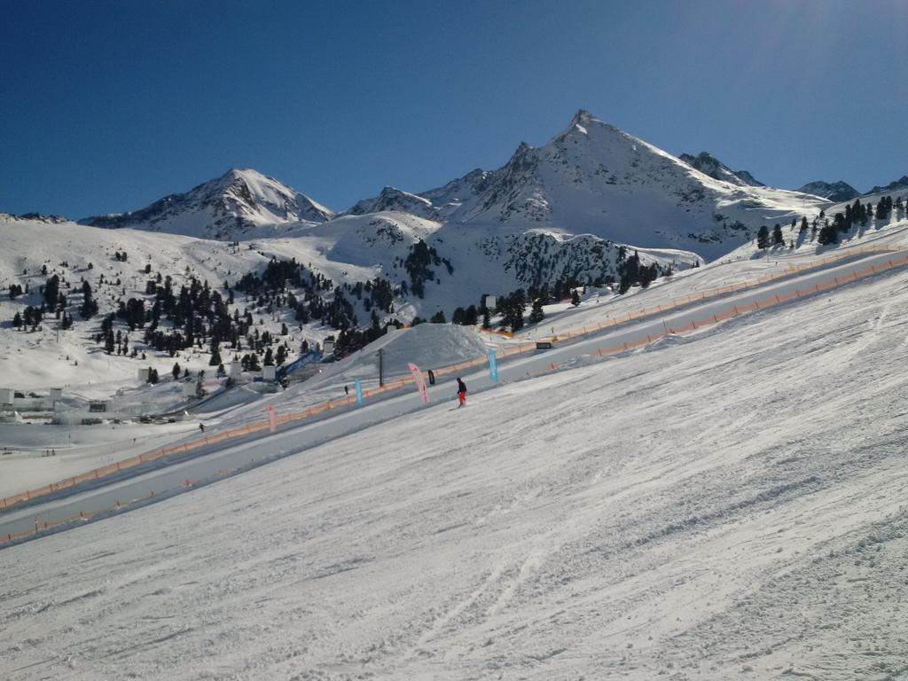 Modern ski-in apartment 2020m Kühtai Buitenkant foto