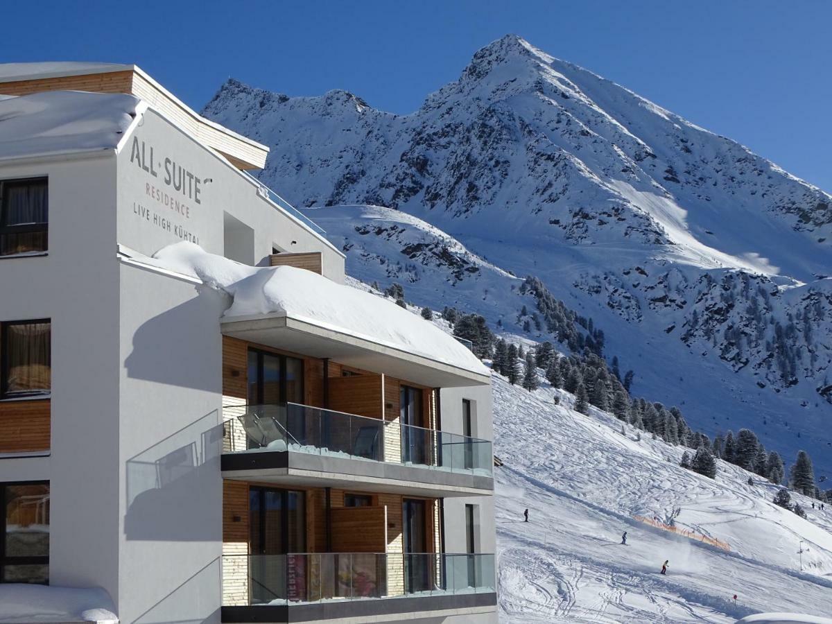 Modern ski-in apartment 2020m Kühtai Buitenkant foto