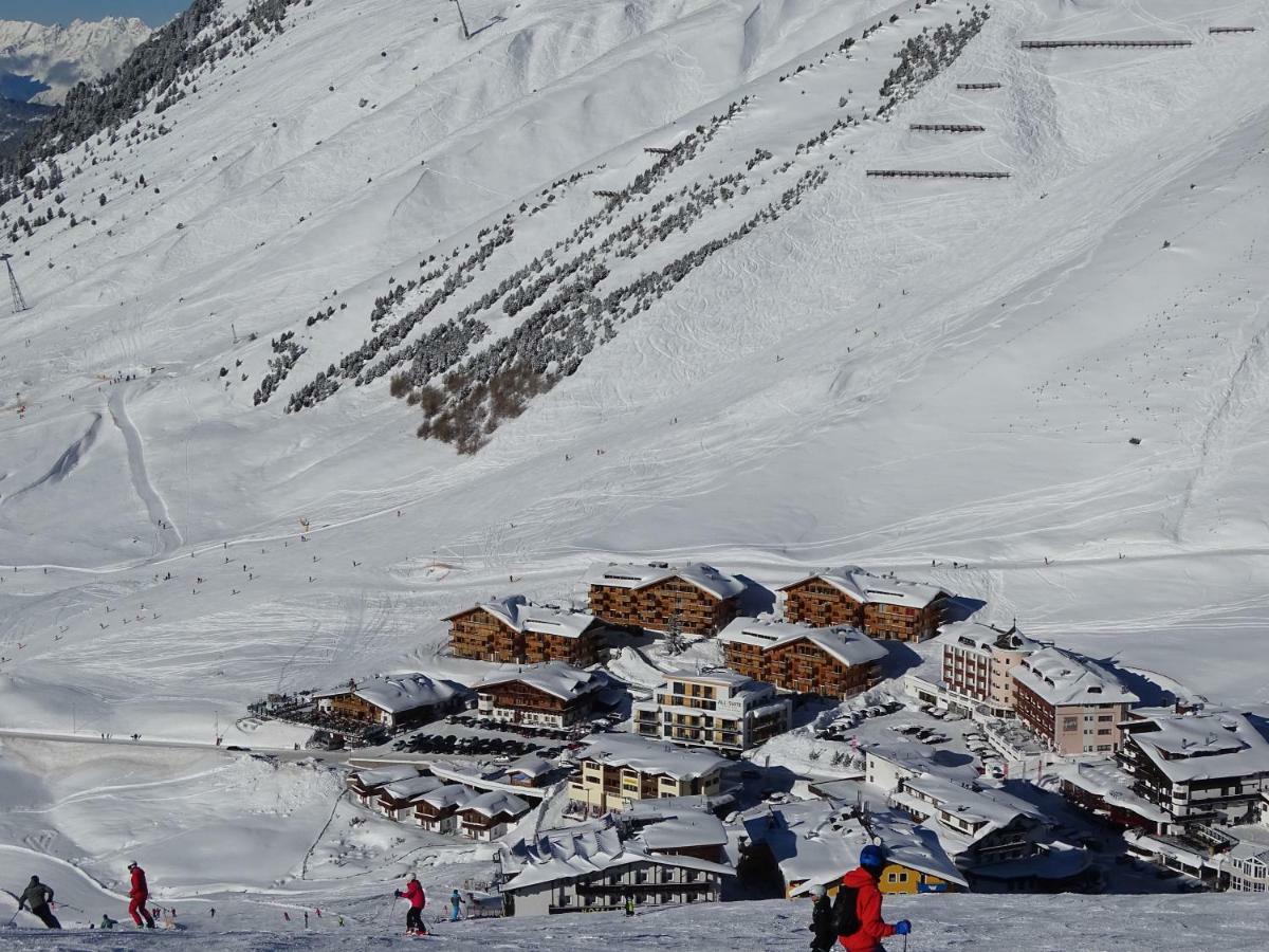 Modern ski-in apartment 2020m Kühtai Buitenkant foto